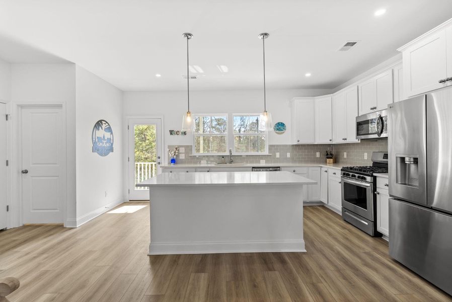 Furnished interior view inside a new home in , Summerville (Image 15).