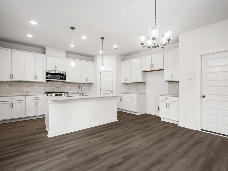Furnished interior view inside a new home in Calista Farms, White House (Image 6).