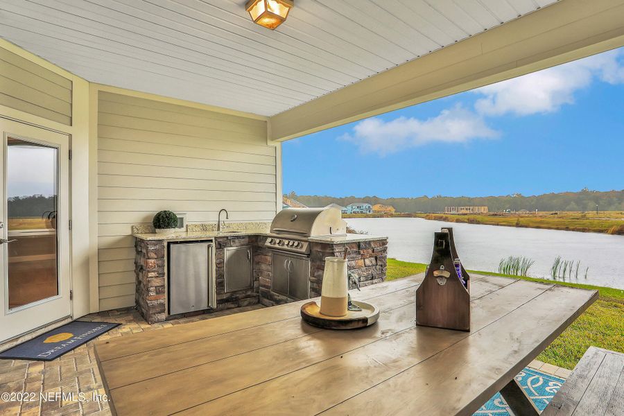 Furnished interior view inside a new home in Silver Landing at SilverLeaf, St. Augustine (Image 27).