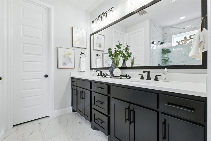 Furnished interior view inside a new home in , Lewisville (Image 32). Furnished interior view inside a new home in , Lewisville (Image 32).