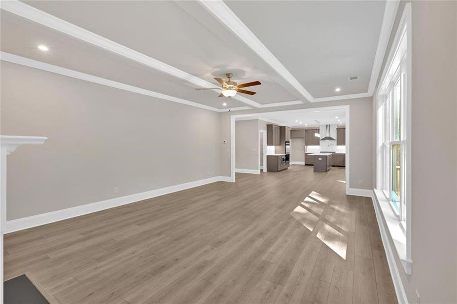 Spacious, unfurnished interior of a new home in Ford Landing, Acworth (Image 29).