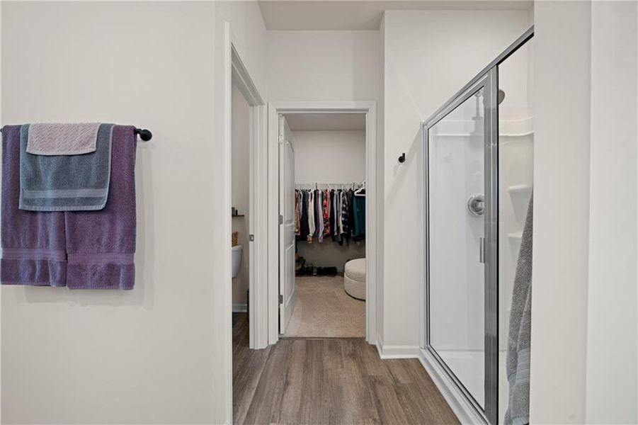 Furnished interior view inside a new home in Lost Creek, Dallas (Image 16).