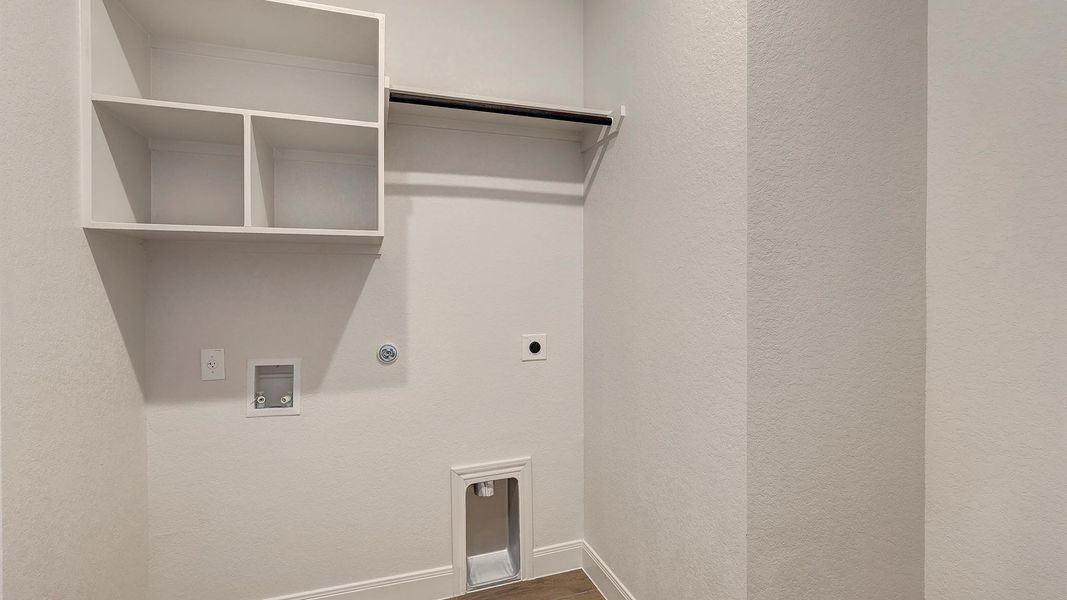 Spacious, unfurnished interior of a new home in Kallison Ranch, San Antonio (Image 15). Spacious, unfurnished interior of a new home in Kallison Ranch, San Antonio (Image 15).