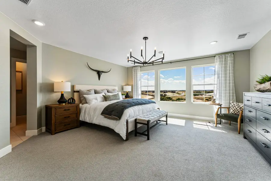 Furnished interior view inside a new home in Macanta, Castle Rock (Image 4).