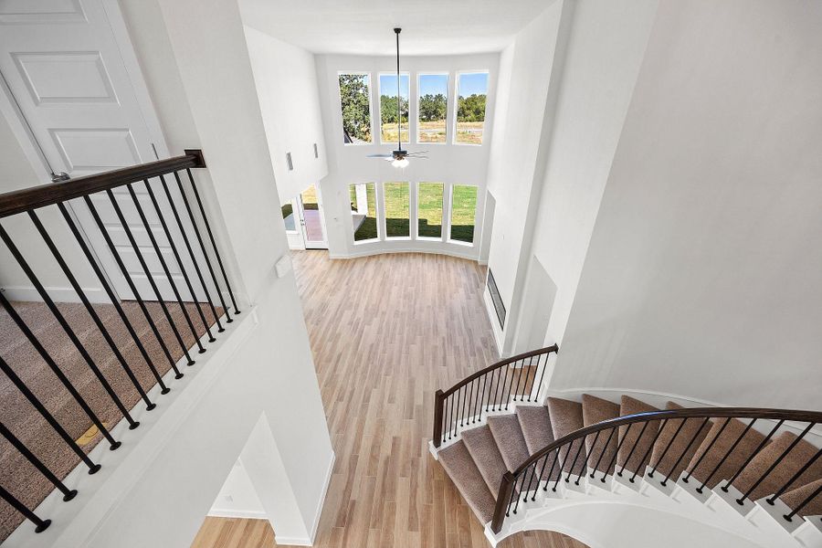 Spacious, unfurnished interior of a new home in Parmer Ranch, Georgetown (Image 35). Spacious, unfurnished interior of a new home in Parmer Ranch, Georgetown (Image 35).