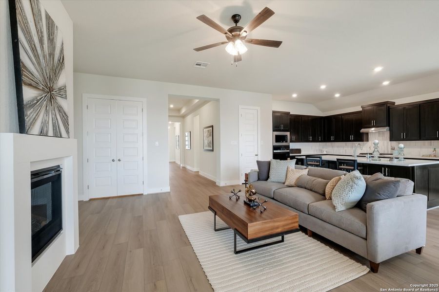 Furnished interior view inside a new home in Esperanza, Boerne (Image 5).