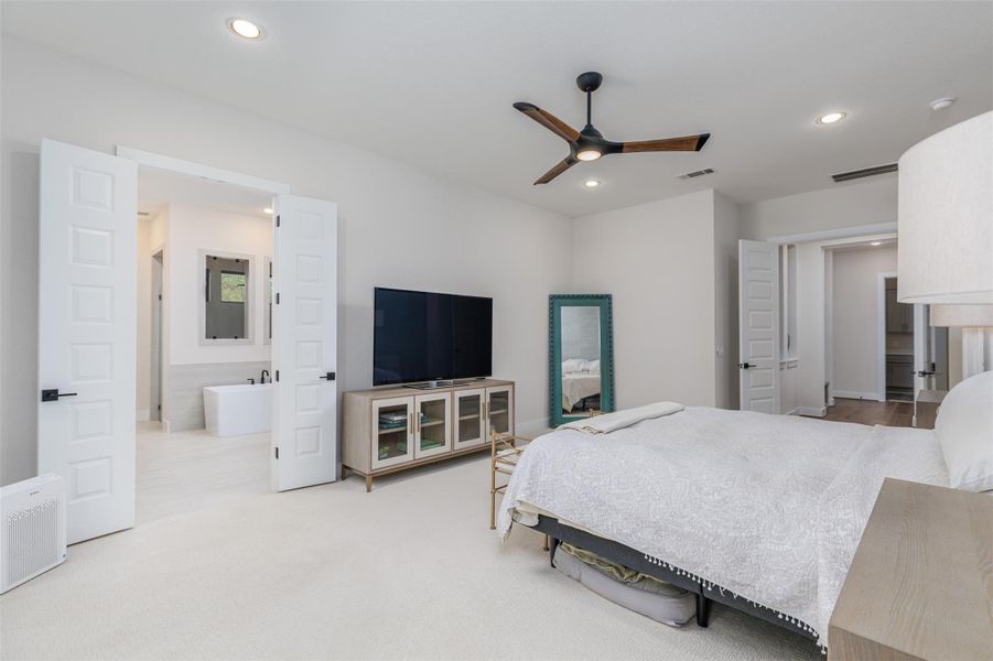 Furnished interior view inside a new home in High Meadow Estates, Montgomery (Image 12).