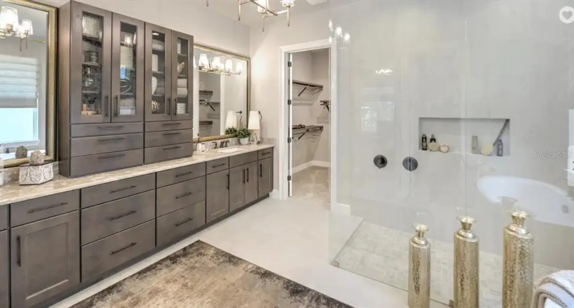 Furnished interior view inside a new home in Plantation Bay, Ormond Beach (Image 7).