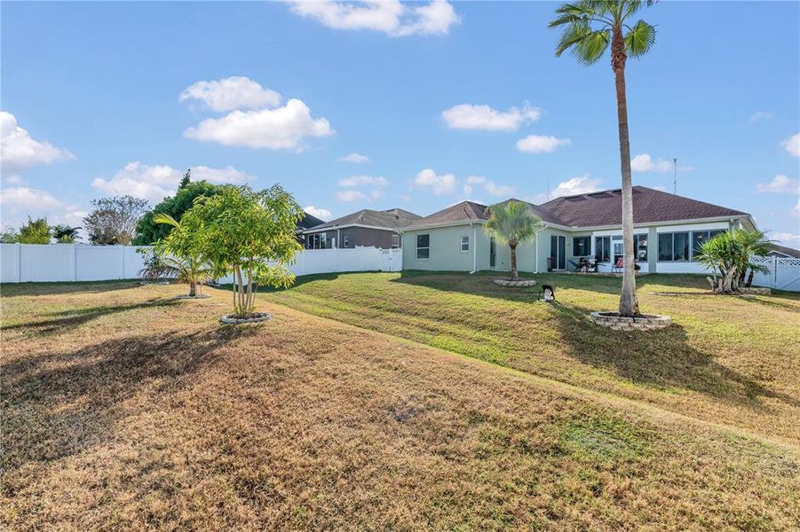 Exterior details and patio area of a home in , Lakeland (Image 28). Exterior details and patio area of a home in , Lakeland (Image 28).
