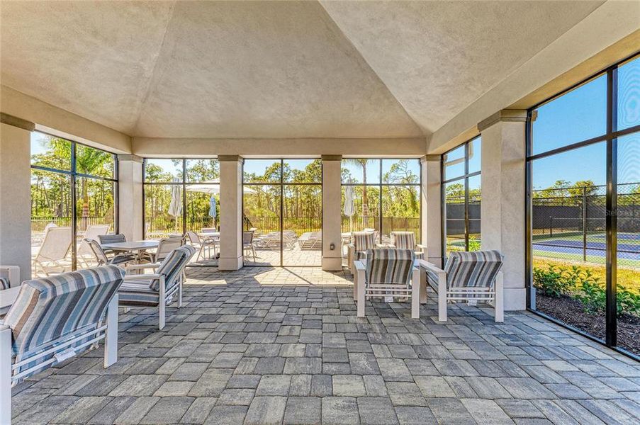 Exterior details and patio area of a home in , Englewood (Image 31). Exterior details and patio area of a home in , Englewood (Image 31).