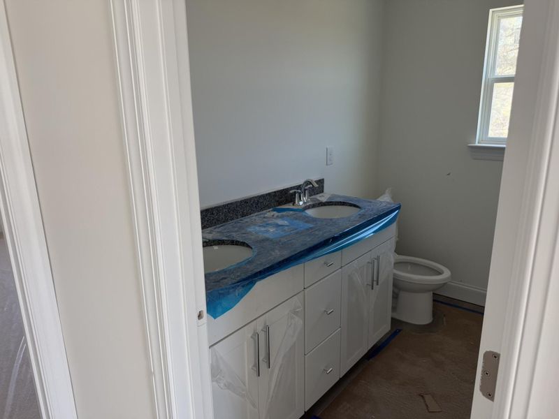 In-progress construction of a new home in Black Forest Pointe, Benson, NC (Image 9).