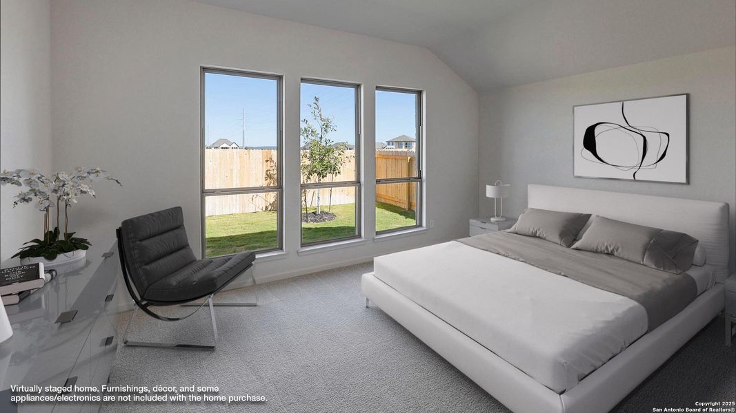 Furnished interior view inside a new home in Haby Hill 50', San Antonio (Image 8).