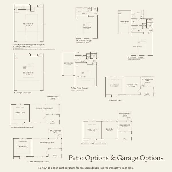 2D floor plan layout for the Prestige by Del Webb in Del Webb Southern Harmony, Murfreesboro, TN (Image 5).
