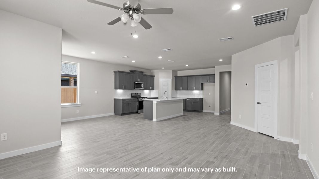 Furnished interior view inside a new home in Homestead at Parks Bell Ranch, Odessa (Image 7).