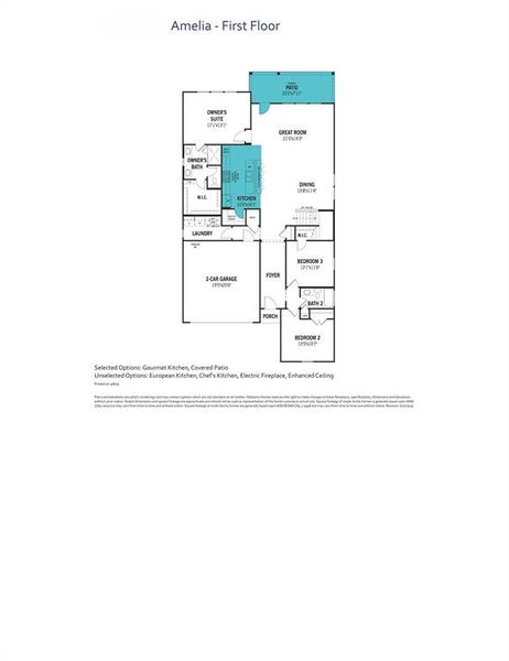 Amelia - First Floor