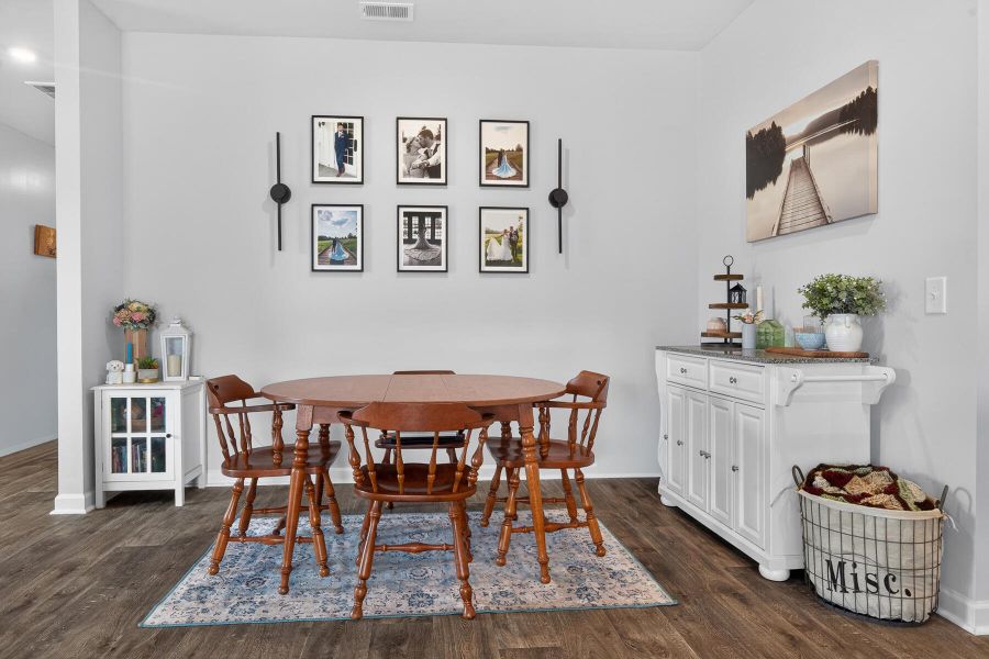 Furnished interior view inside a new home in Lindera Preserve at Cane Bay Plantation, Summerville (Image 44).