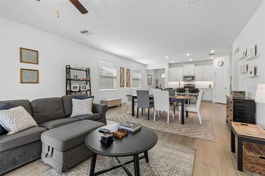 Furnished interior view inside a new home in Mirada Active Adult, San Antonio (Image 19).