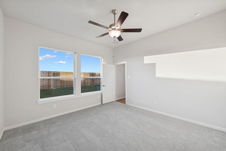Spacious, unfurnished interior of a new home in The Grand Prairie 40’, Hockley (Image 18). Spacious, unfurnished interior of a new home in The Grand Prairie 40’, Hockley (Image 18).