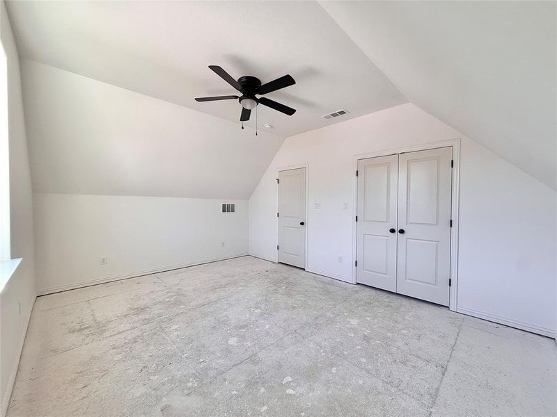 Located Upstairs, Carpet will be installed Located Upstairs, Carpet will be installed