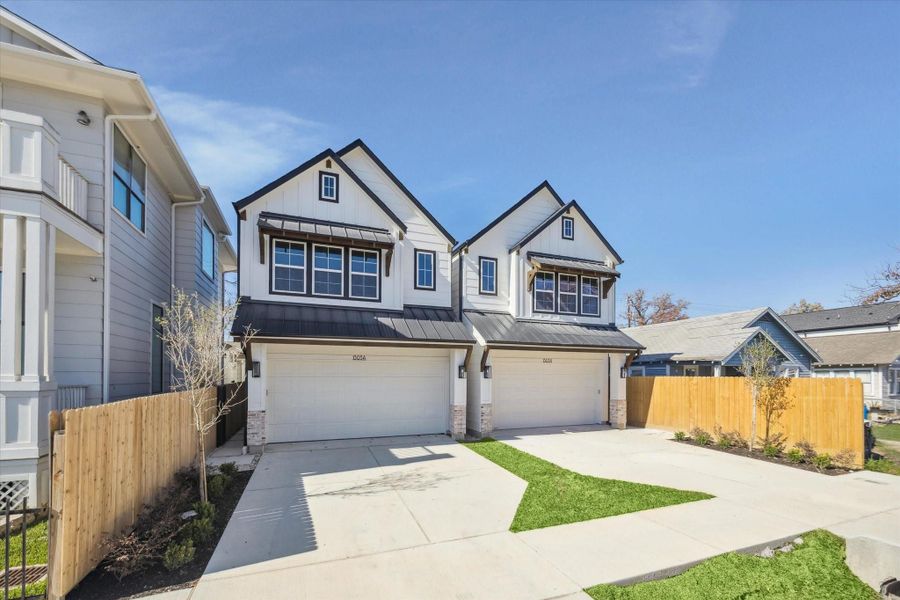 Front exterior of a new home in , Houston, TX, highlighting curb appeal (Image 2).