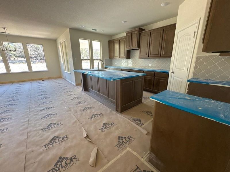 In-progress construction of a new home in Oak Grove Addition, Springtown, TX (Image 4). In-progress construction of a new home in Oak Grove Addition, Springtown, TX (Image 4).