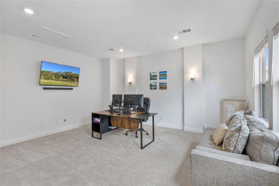 Furnished interior view inside a new home in , Conroe (Image 13). Furnished interior view inside a new home in , Conroe (Image 13).