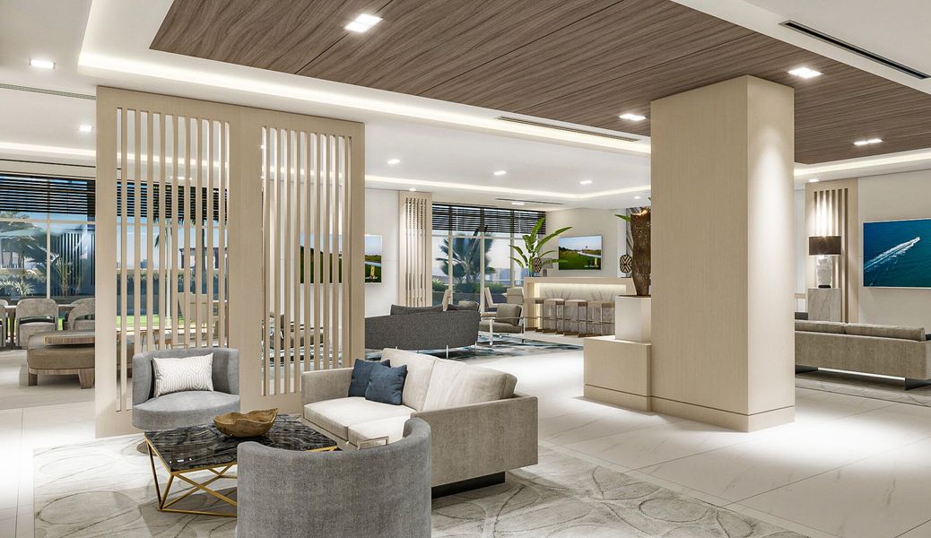 CLUB ROOM/EVENT ROOM 6TH FLOOR RENDERING