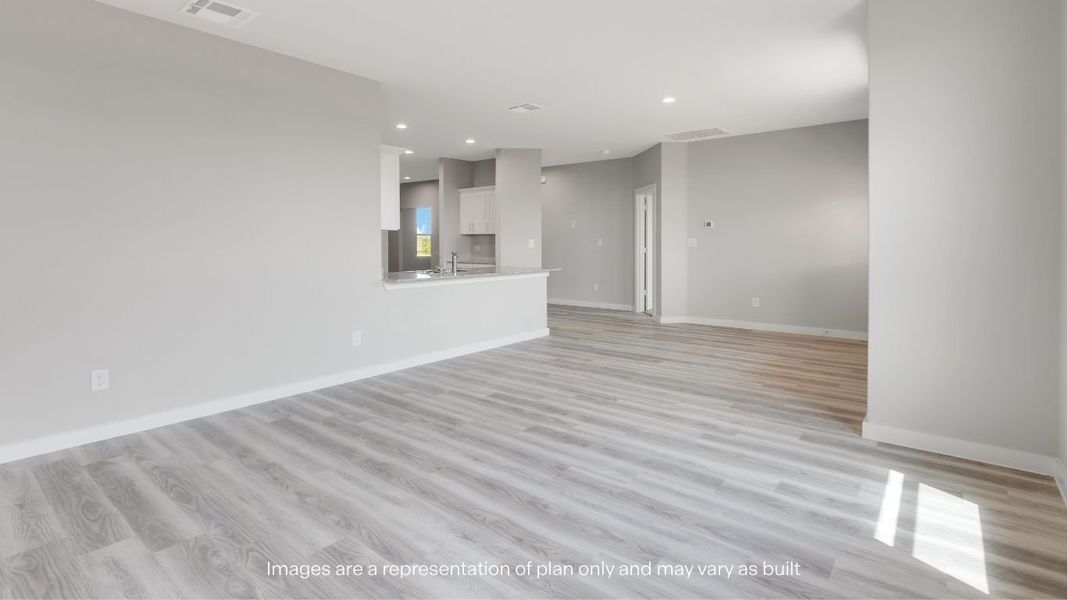 Spacious, unfurnished interior of a new home in Mustang Ridge, Andrews (Image 18). Spacious, unfurnished interior of a new home in Mustang Ridge, Andrews (Image 18).
