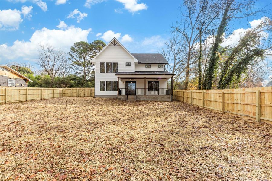 Exterior details and patio area of a home in , Belmont (Image 4).