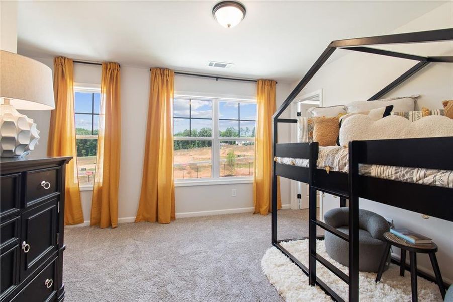 Furnished interior view inside a new home in Crofton Place Enclave, Snellville (Image 4). Furnished interior view inside a new home in Crofton Place Enclave, Snellville (Image 4).