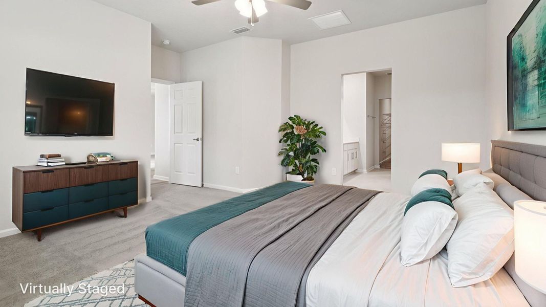 Furnished interior view inside a new home in Palm Coast, Palm Coast (Image 29).