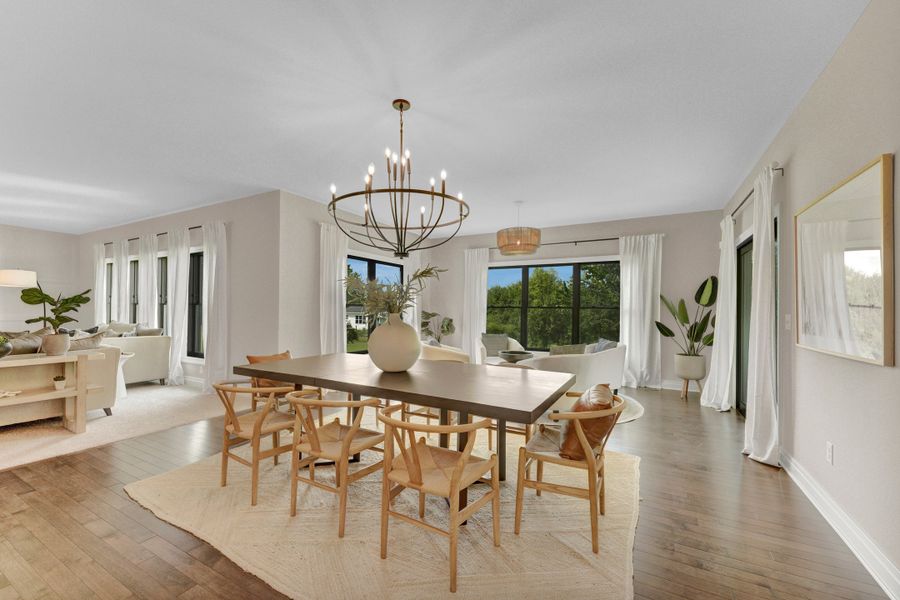Representative furnished interior of a home built from the The Newport by Forbes Capretto Homes in Birdsong Estates, Orchard Park (Image 9). Representative furnished interior of a home built from the The Newport by Forbes Capretto Homes in Birdsong Estates, Orchard Park (Image 9).