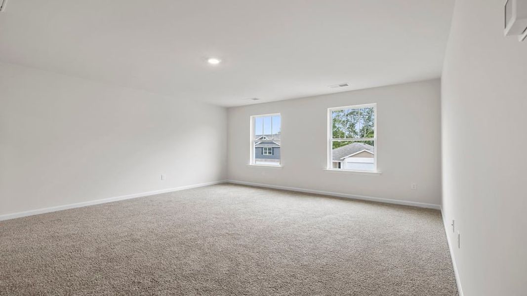 Spacious, unfurnished interior of a new home in Bentley Park, Greenwood (Image 32). Spacious, unfurnished interior of a new home in Bentley Park, Greenwood (Image 32).