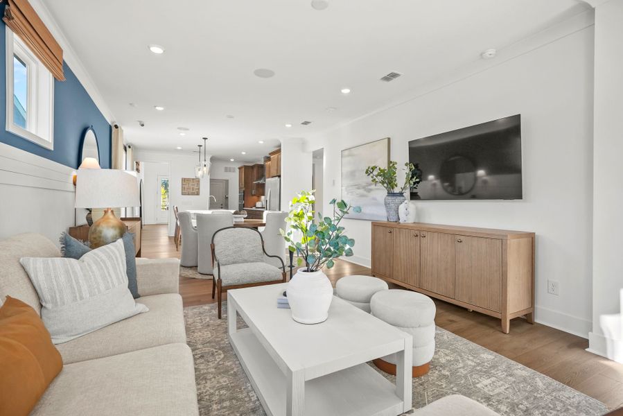 Representative furnished interior of a home built from the Hallmark by Del Webb in Del Webb Carolina Ridge, Midland (Image 10).