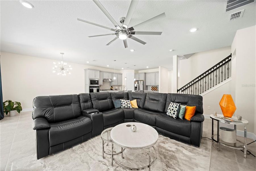 Furnished interior view inside a new home in Winding Meadows, Apopka (Image 11).