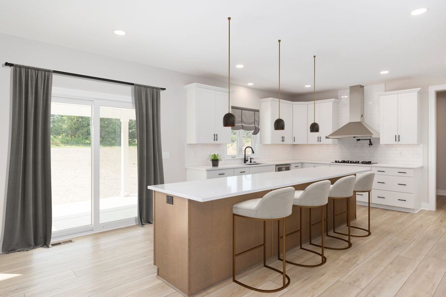 Representative furnished interior of a home built from the The Brady by Forbes Capretto Homes in Birdsong Estates, Orchard Park (Image 19).