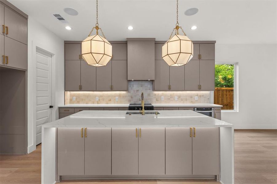 Furnished interior view inside a new home in , Dallas (Image 7).