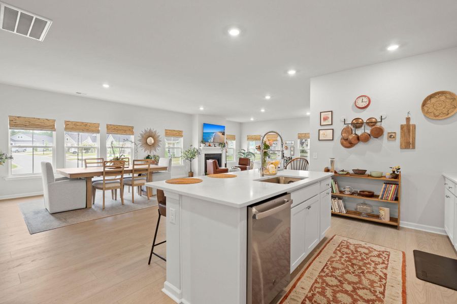 Furnished interior view inside a new home in Horizons at Summers Corner | 55+: The Legends, Summerville (Image 9).