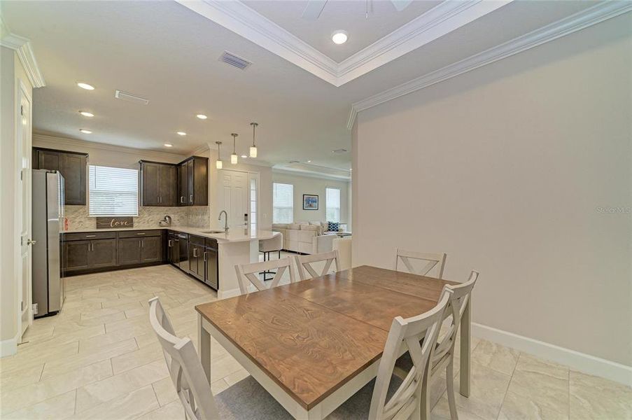 Furnished interior view inside a new home in Esplanade at Azario Lakewood Ranch, Lakewood Ranch (Image 25). Furnished interior view inside a new home in Esplanade at Azario Lakewood Ranch, Lakewood Ranch (Image 25).