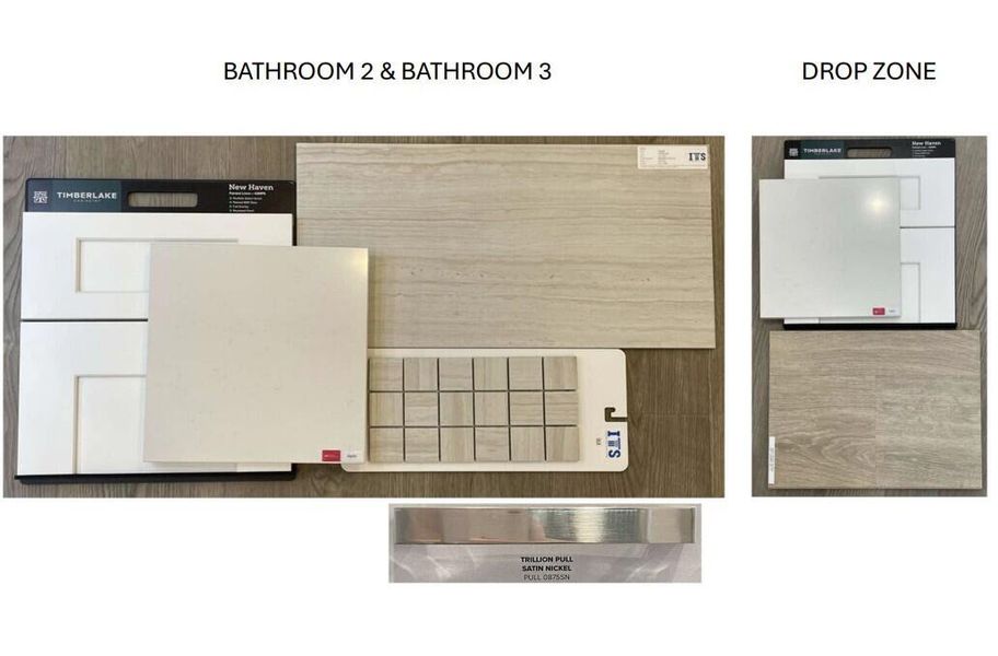 13729 SW Shinnecock Drive design selections. Home is currently under construction and selections are subject to change.