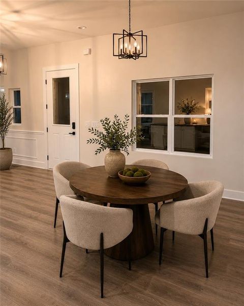 Furnished interior view inside a new home in , Loganville (Image 15). Furnished interior view inside a new home in , Loganville (Image 15).