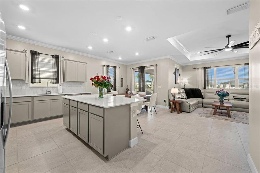 Furnished interior view inside a new home in , Punta Gorda (Image 6).