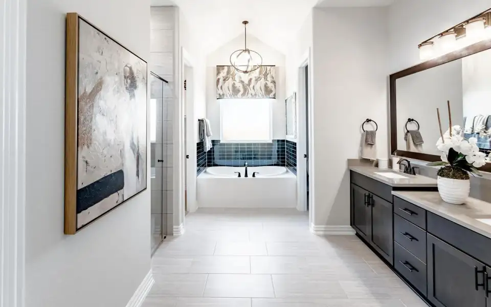Furnished interior view inside a new home in High Park Hill, Arrington (Image 20).