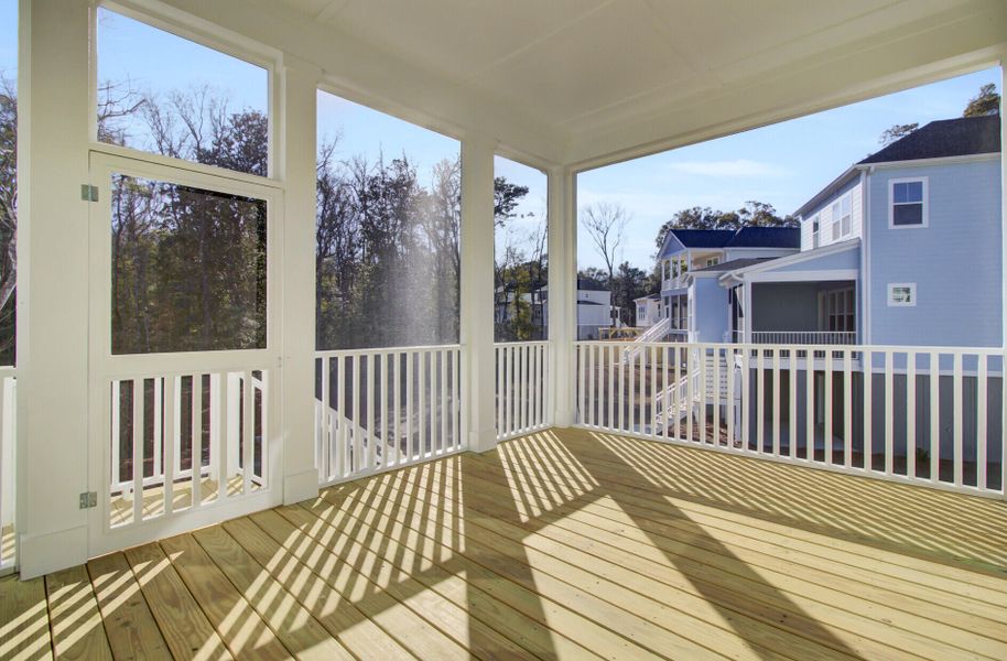 Exterior details and patio area of a home in , Johns Island (Image 20). Exterior details and patio area of a home in , Johns Island (Image 20).