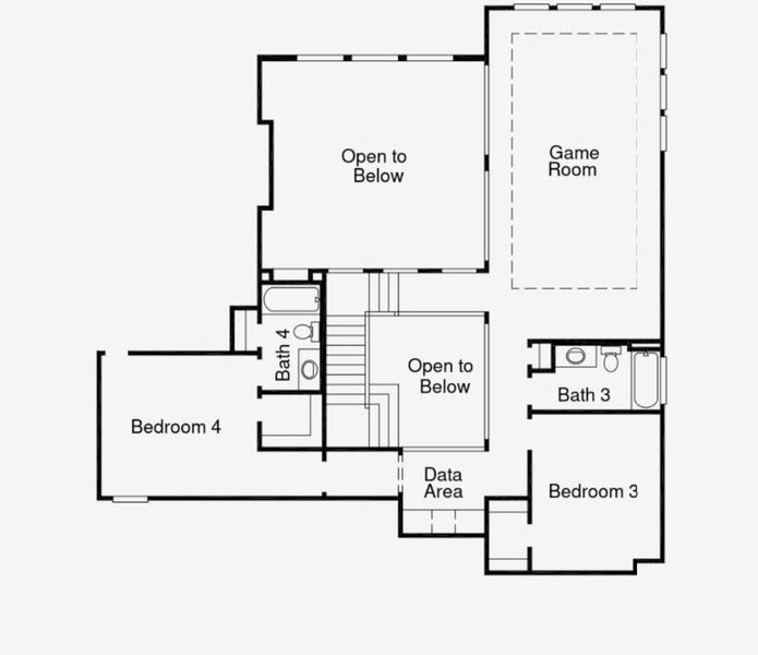 Second Floor Diagram - Representative Photo