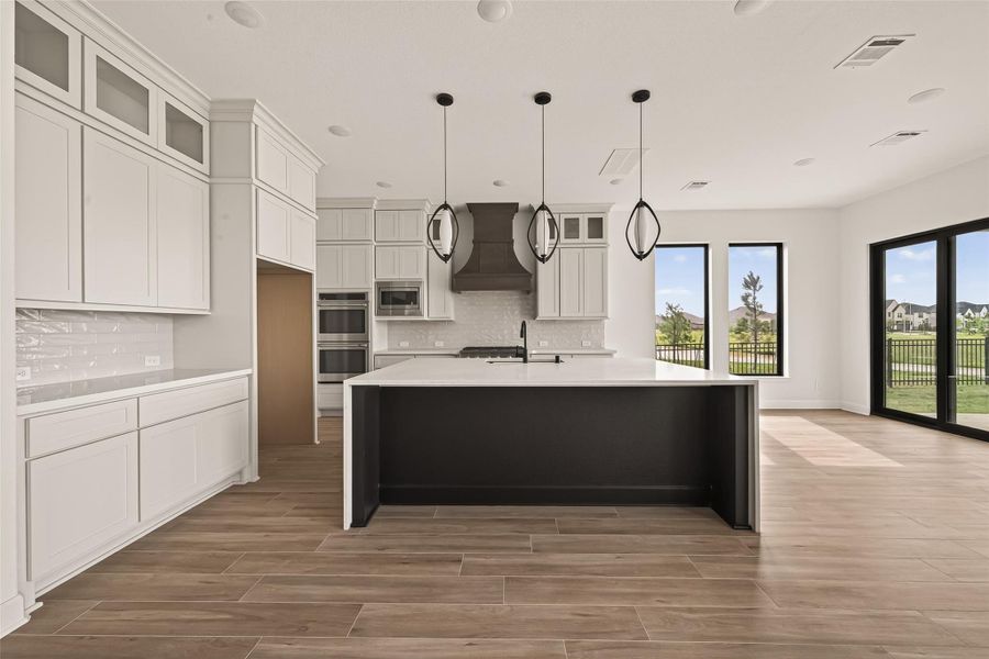 Furnished interior view inside a new home in , Brookshire (Image 8).