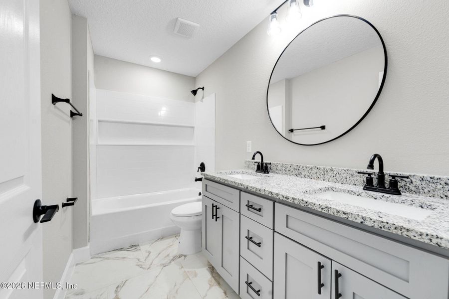 Furnished interior view inside a new home in , Jacksonville (Image 9).