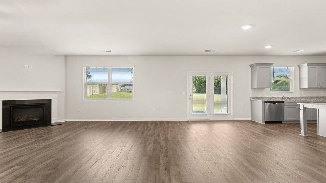 Spacious, unfurnished interior of a new home in Southwind Village, Evans (Image 14).
