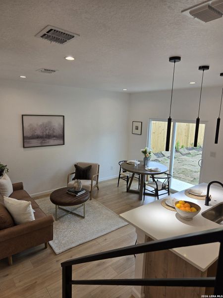 Furnished interior view inside a new home in , San Antonio (Image 13).