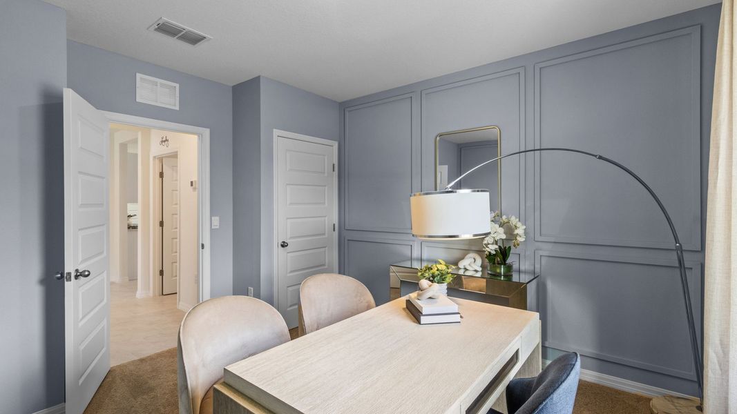 Furnished interior view inside a new home in Summerlin at Hawthorne Ranch, Lakeland (Image 25). Furnished interior view inside a new home in Summerlin at Hawthorne Ranch, Lakeland (Image 25).